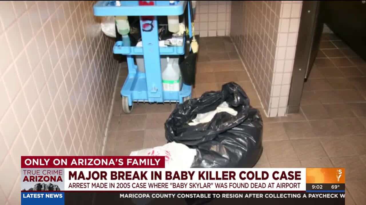 [IMAGE] 'It was just horrific': Woman arrested in 2005 cold case of baby found dead at airport